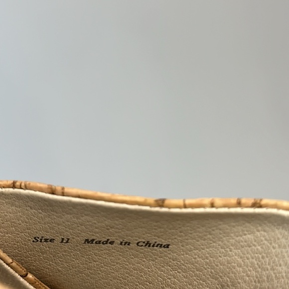 Dolce Vita Martin Cork Square Toe Slides Heeled Sandals Size 11 - Picture 12 of 15